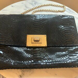 Michael Kors Sloan Python Shoulder Bag